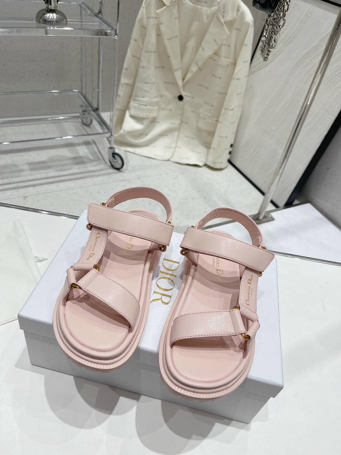Dior Velcro sandals-11